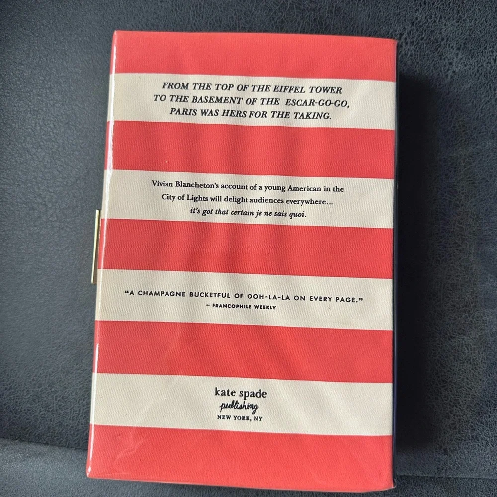 Kate spade paris and the single girl book clutch
